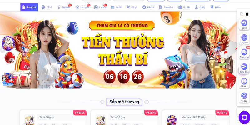 Khi truy cập bạn sẽ bị ấn tượng bởi giao diện xoso66 mới chuẩn quốc tế